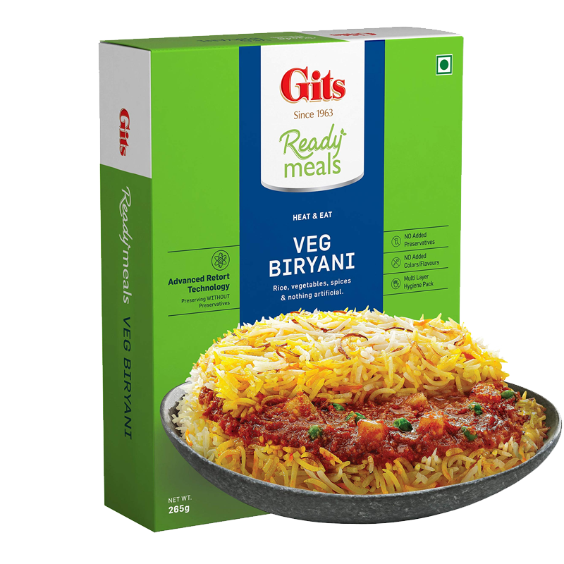 Picture of Gits Veg Biryani RTE - 285g