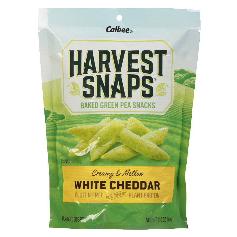 Picture of Harvest Snaps Green Peas White Cheddar - 85g
