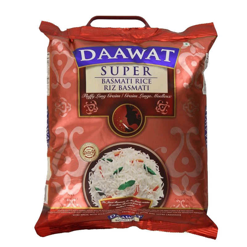 Picture of Daawat Super Basmati Rice -10lb