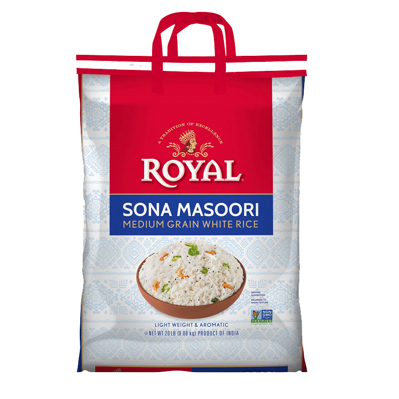 Picture of ERoyal Sona Masoori Rice - 20lb