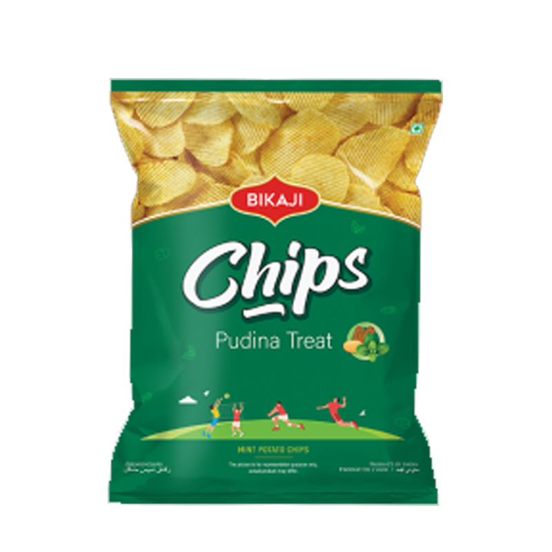 Picture of Bikaji Pudina Treat Chips - 80g