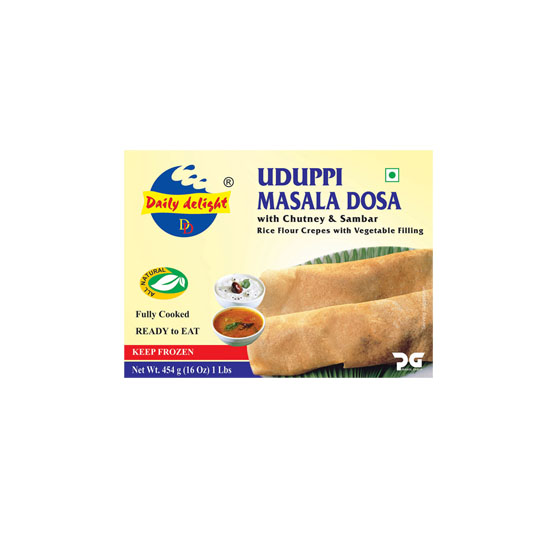 Picture of Daily Delight Udupi Masala Dosa FRZ-1Lb