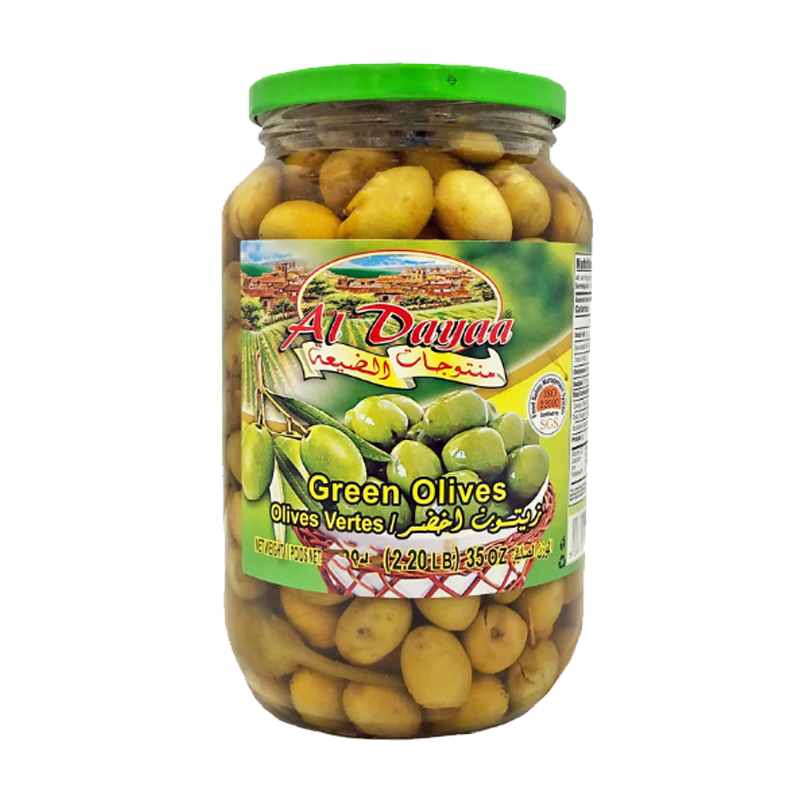 Picture of Al Dayaa Green Olives - 3kg