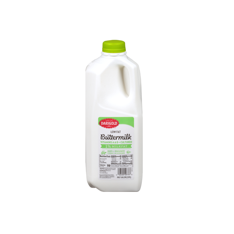 Picture of Darigold Buttermilk Low Fat 1% - 1/2 Gal