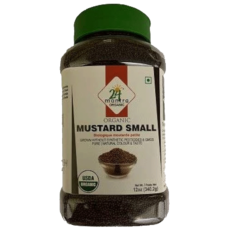 Picture of 24 Mantra Organic Mustard Seeds Small - 12oz