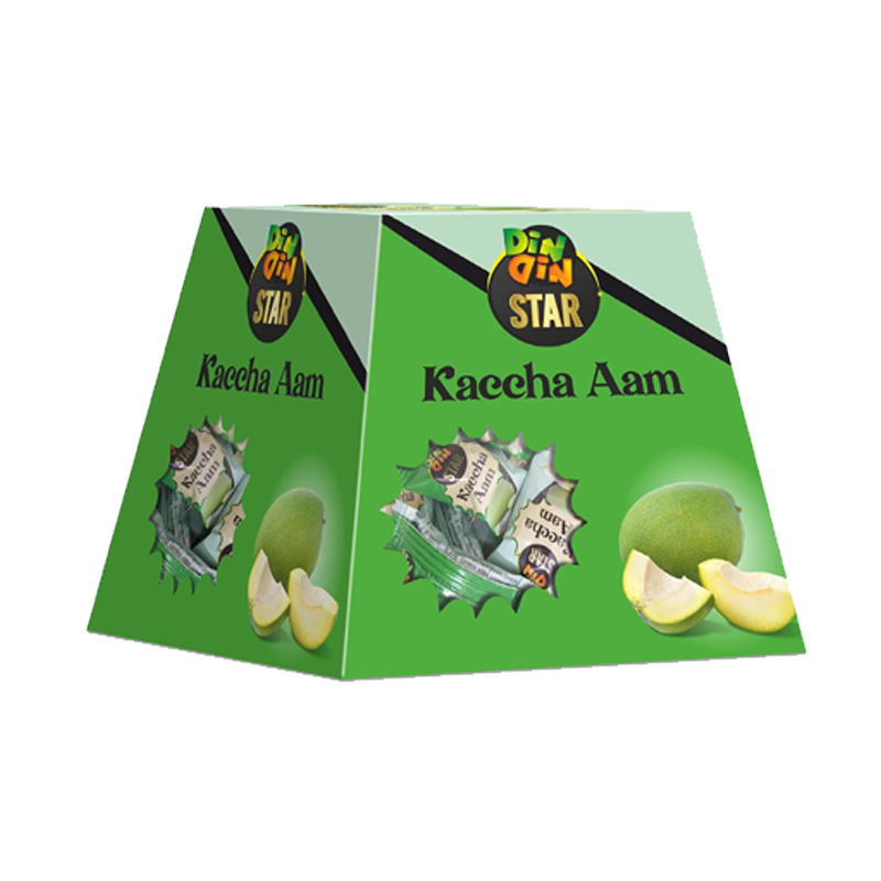 Picture of Din Din Star Kaccha Aam Candy Jar - 600g*150
