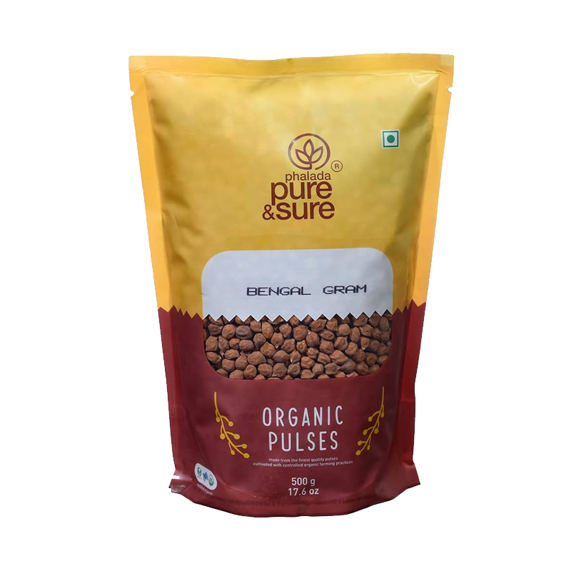 Picture of Pure & Sure Organic Bengal Gram Kala Chana - 500g