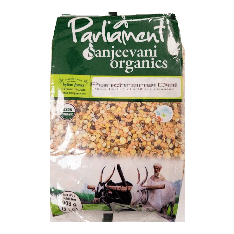 Picture of Parliament Sanjeevani Organic Panchrangi Mixed Dal - 2lb