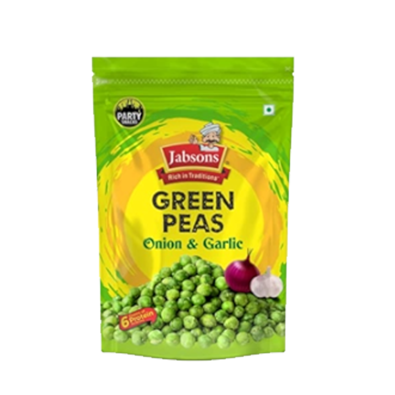 Picture of Jabsons Roasted Green Peas Onion & Garlic - 400g