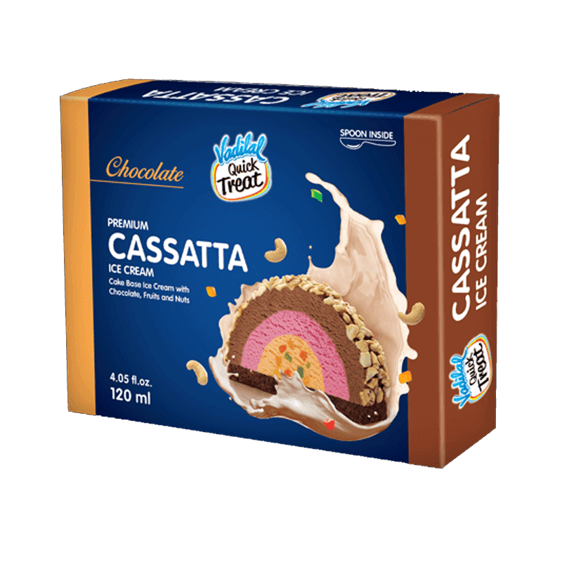 Picture of Vadilal Chocolate Cassatta Ice Cream Block FRZ - 1.5lt