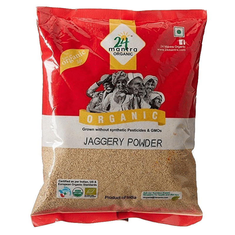 Picture of 24 Mantra Organic Jaggery Powder - 1lb