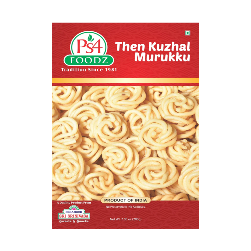 Picture of PS4 Then Kuzhal Murukku - 200g