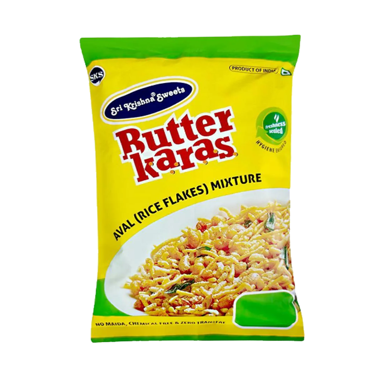 Picture of Sri Krishna Butter Karas Aval Rice Flakes Mixture - 7oz