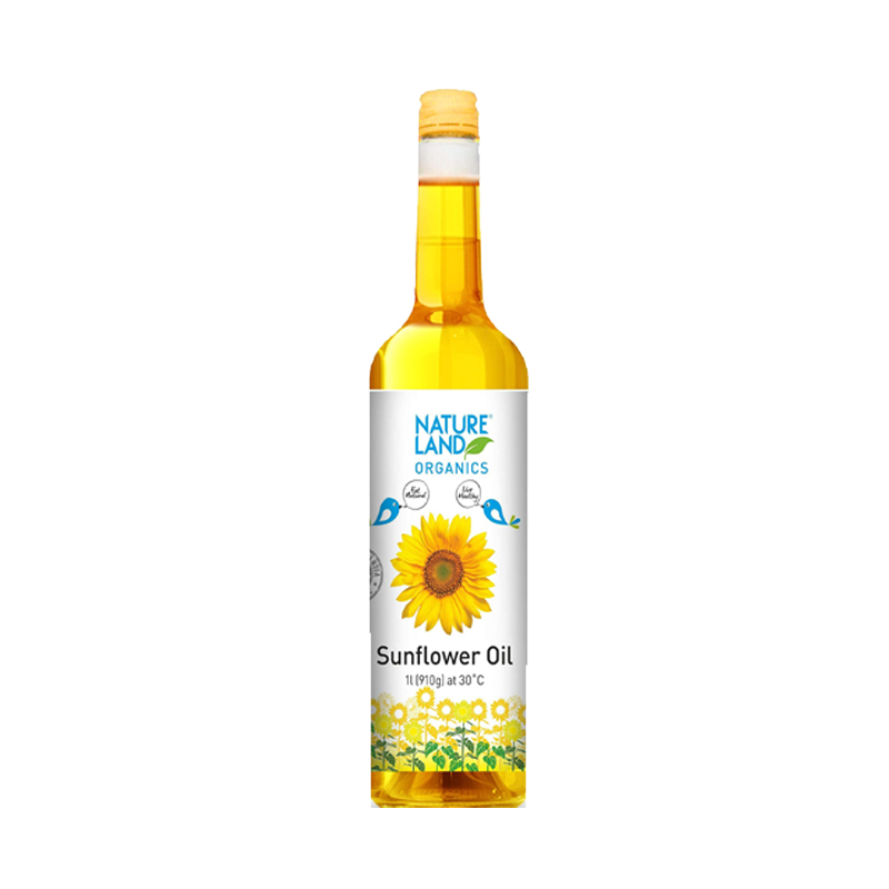Picture of Nature Land Organic Sunflower Oil - 1lt