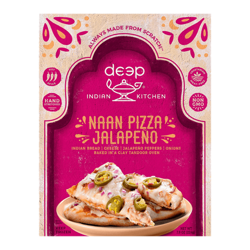 Picture of Deep Naan Pizza Jalapeno FRZ - 204g