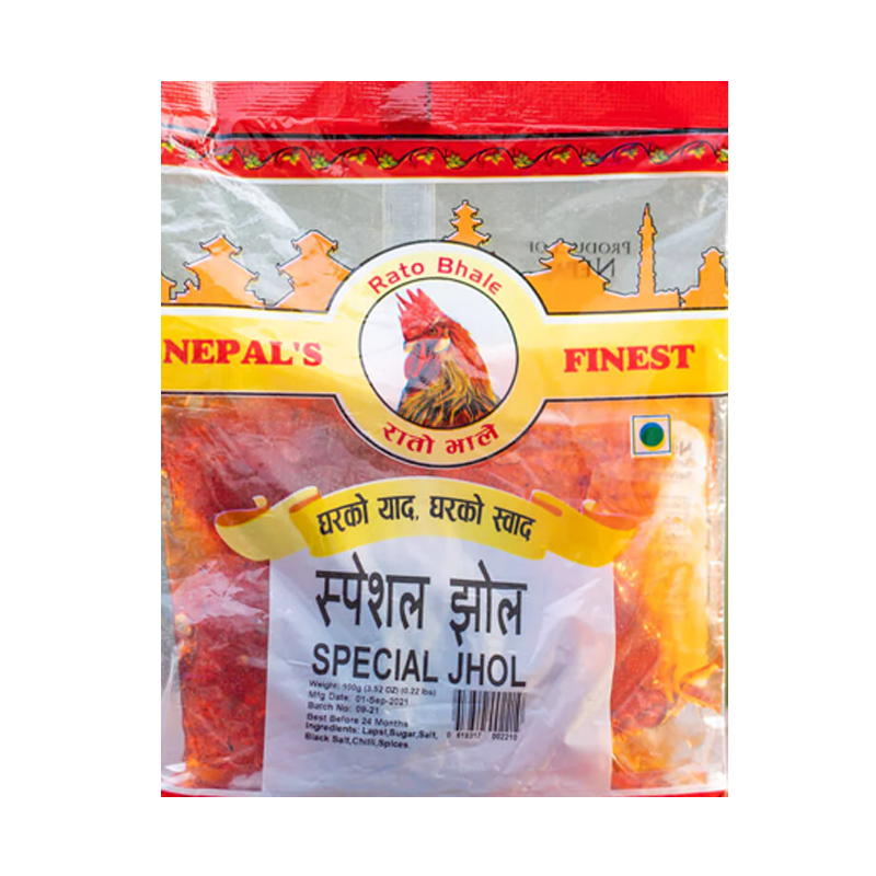 Picture of Rato Bhale Nepali Special Jhol Lapsi Titaura - 100g