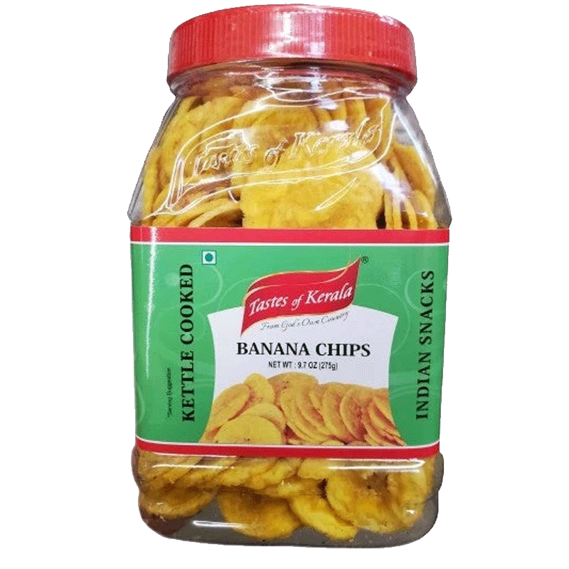 Picture of Tastes Of Kerala Banana Chips Jar - 275g