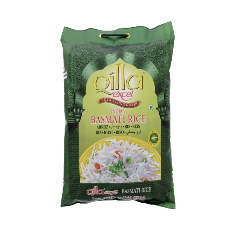 Picture of Qilla Excel Extra Long Grain Basmati Rice - 10lb