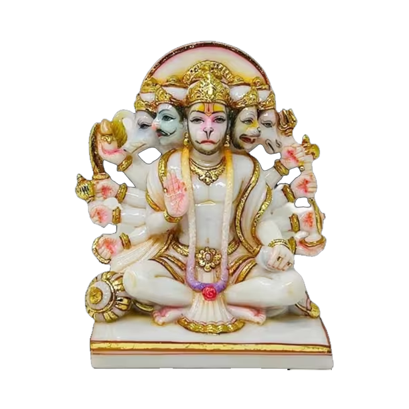 Picture of S White CP Hanuman Statu Med