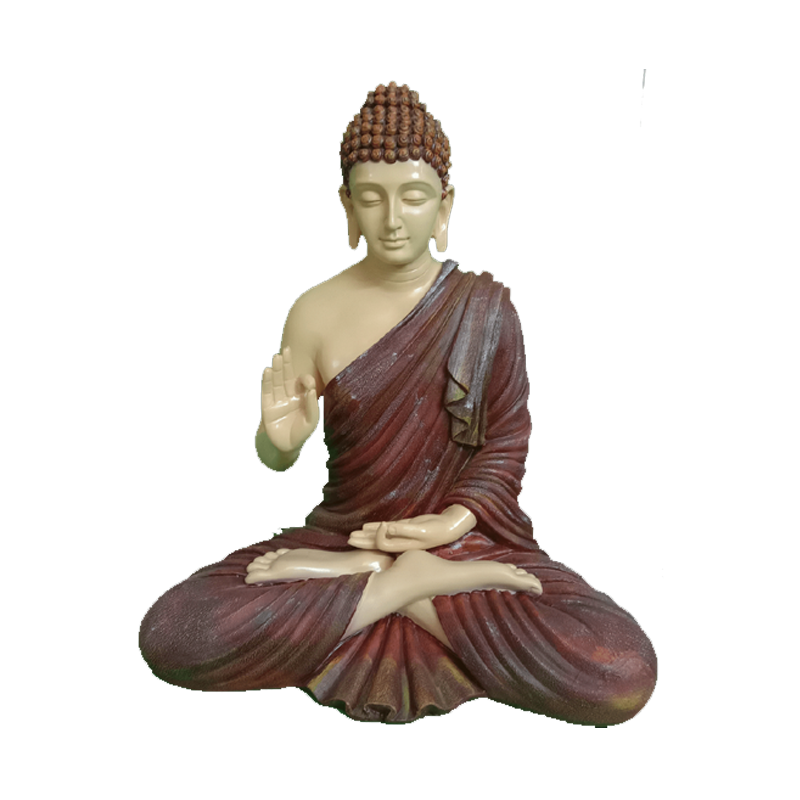 Picture of S Brown Seated Buddha Large