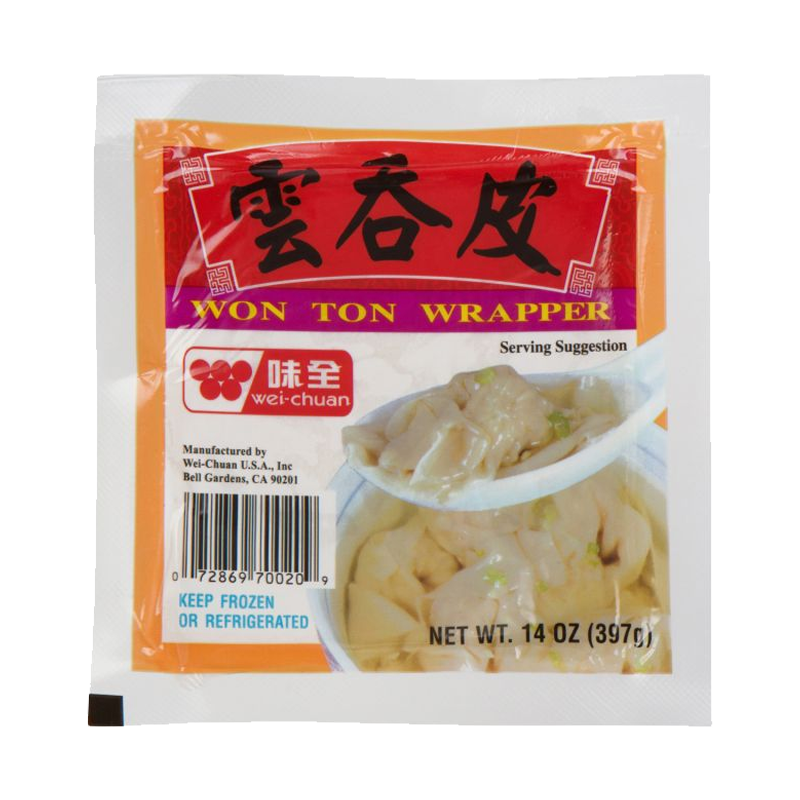 Picture of Wei Chuan Wonton Wrapper FRZ - 397g