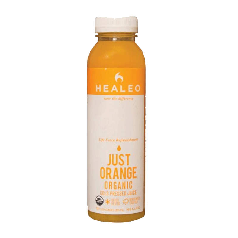 Picture of Healeo Organic Just Orange Juice - 12oz