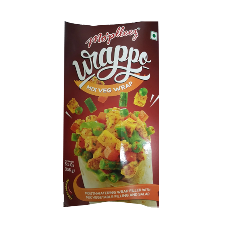 Picture of Moplleez Mix Veg Wrap FRZ - 156g