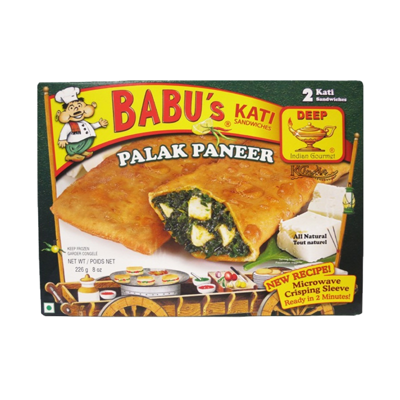 Picture of Babus Palak Paneer FRZ - 226g*2