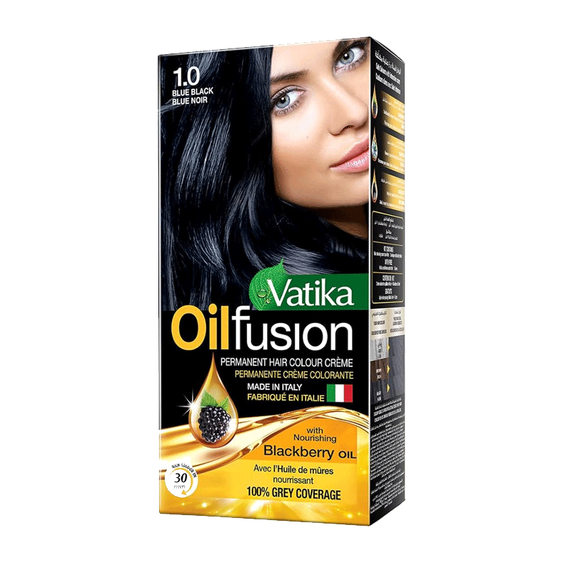 Picture of Vatika Hair color Kit Blue Black 1.0- 108ml