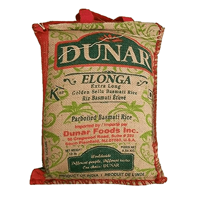 Picture of Dunar Elonga Golden Sela Extra Long Rice - 10lb