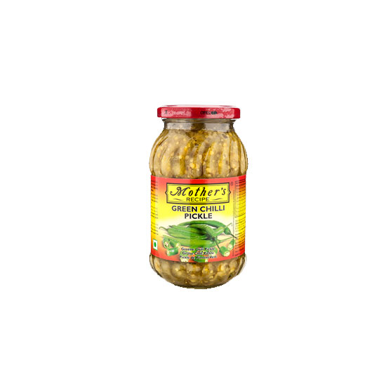 Picture of Mothers R Green Chilli Pickle - 500g