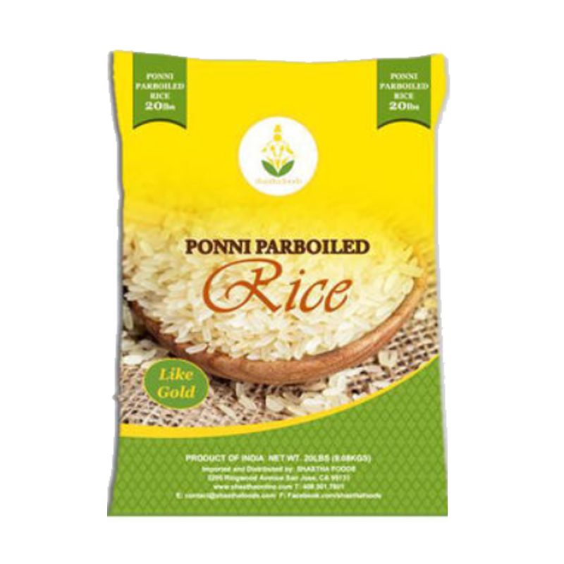 Picture of Shastha Ponni Par Boiled Rice - 20lb