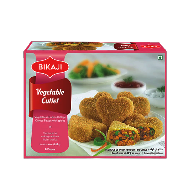 Picture of Bikaji Vegetable Cutlet FRZ - 240g*6
