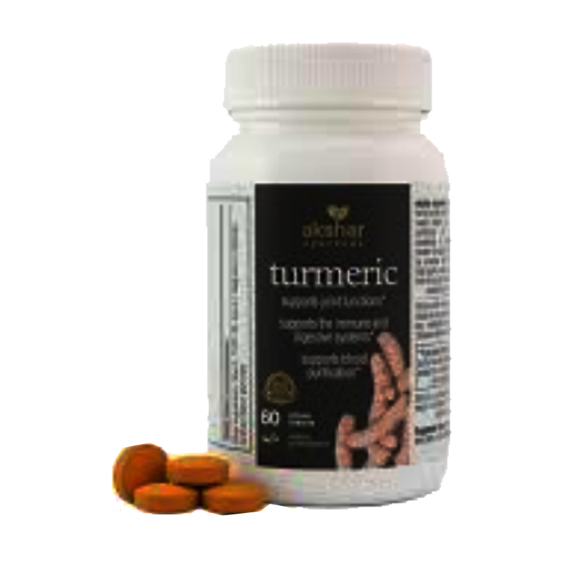 Picture of Akshar Turmeric Tablets - 60 Capsules