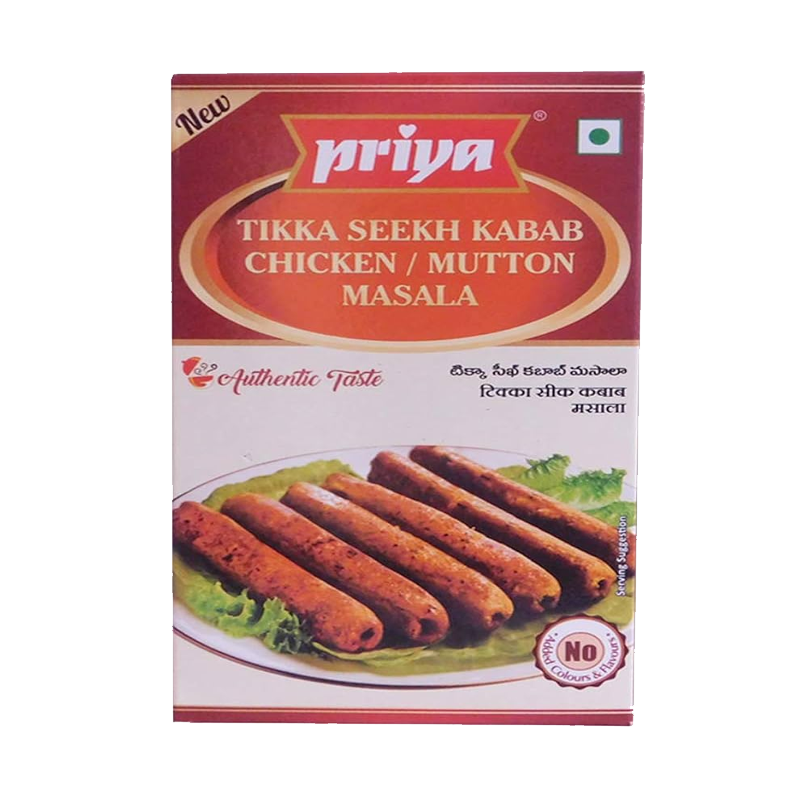 Picture of Priya Tikka Seekh Kabab Chicken Mutton Masala - 50g