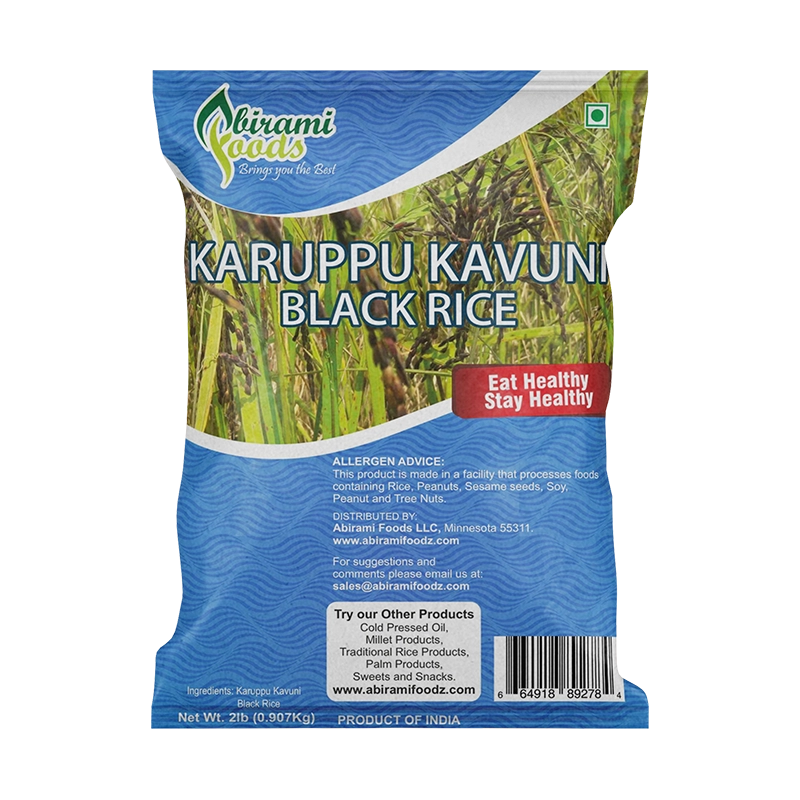 Picture of Abirami Karuppu Kavuni Black Rice -2lb