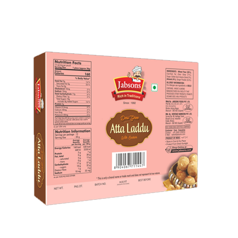 Picture of Jabsons Atta Laddu - 400g