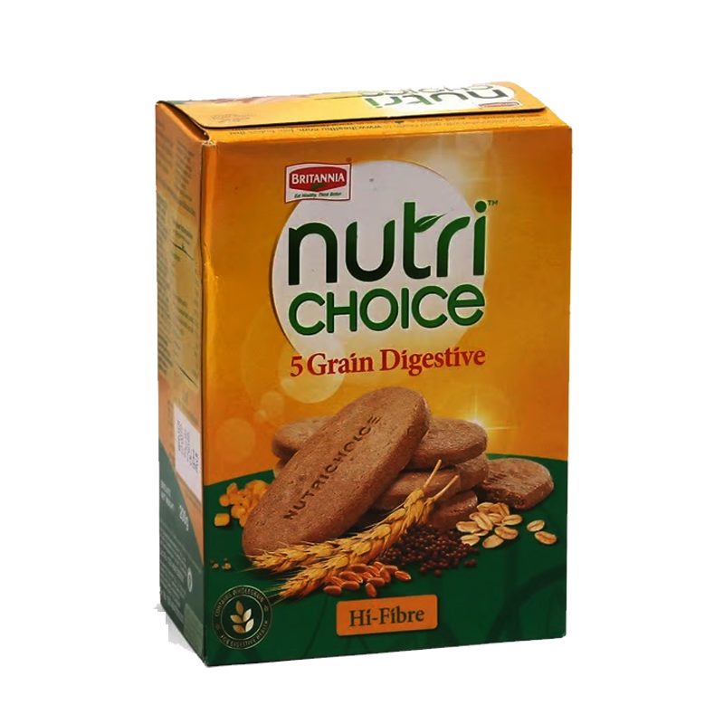 Picture of Britannia Nutrichoice 5 Grain Biscuits - 250g