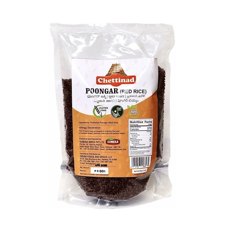 Picture of Chettinad Poongar Red Rice - 2lb