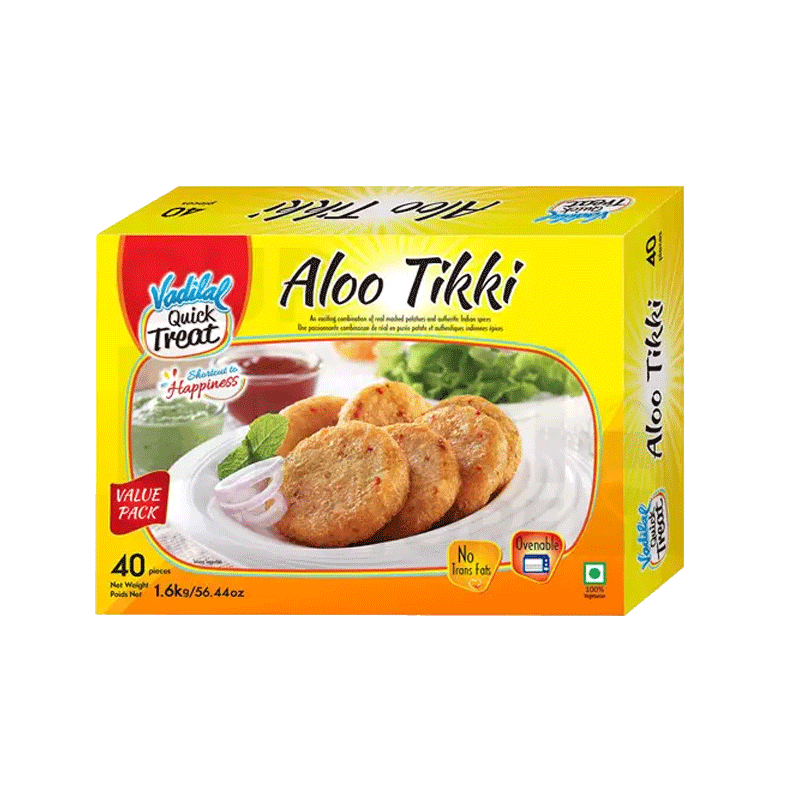 Picture of Vadilal Aloo Tikki FRZ - 1.6kg*40