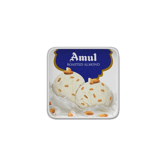 Picture of Amul Roasted Almond Ice Cream FRZ - 1lt