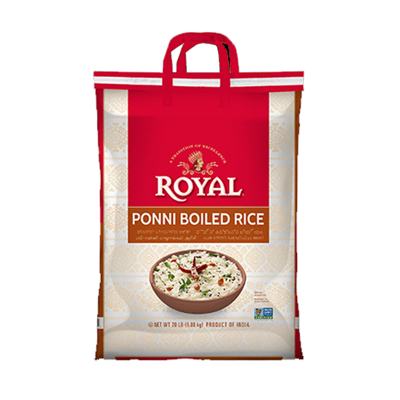 Picture of Royal Ponni Boiled Rice - 20lb