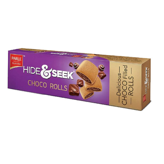 Picture of Parle Hide & Seek Platina Choco Rolls - 125g