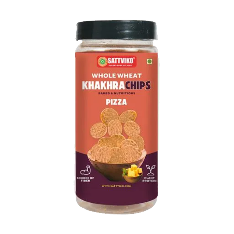Picture of Sattviko Khakhra Chips Pizza & Masala - 110g