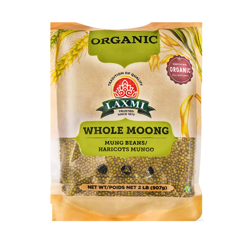 Picture of Laxmi Organic Moong Green Whole - 2lb