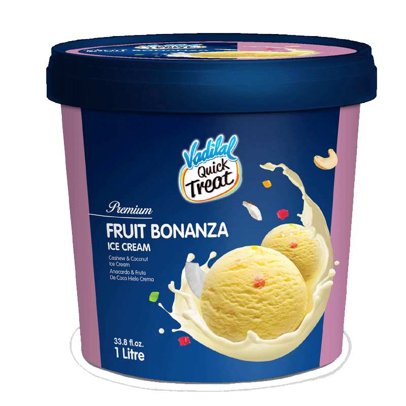 Picture of Vadilal Fruit Bonanza Ice Cream FRZ - 1lt