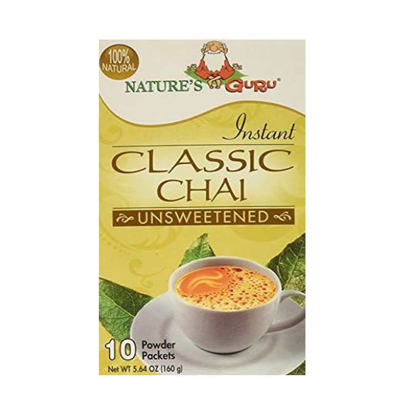 Picture of Natures Guru Classic Chai Unsweetened Tea Bags - 250g*10