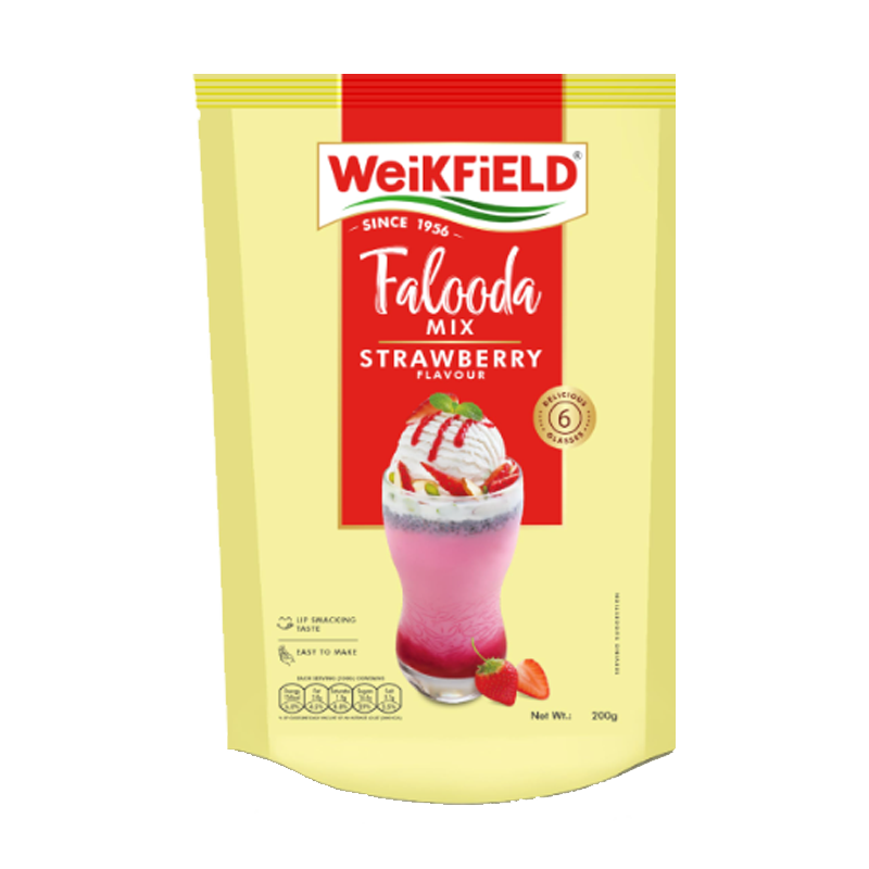 Picture of Weikfield Falooda Mix Strawberry - 200g