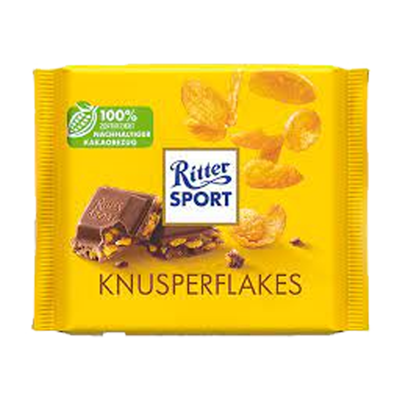 Picture of Ritter Sport Kunsperflakes Chocolate - 100g