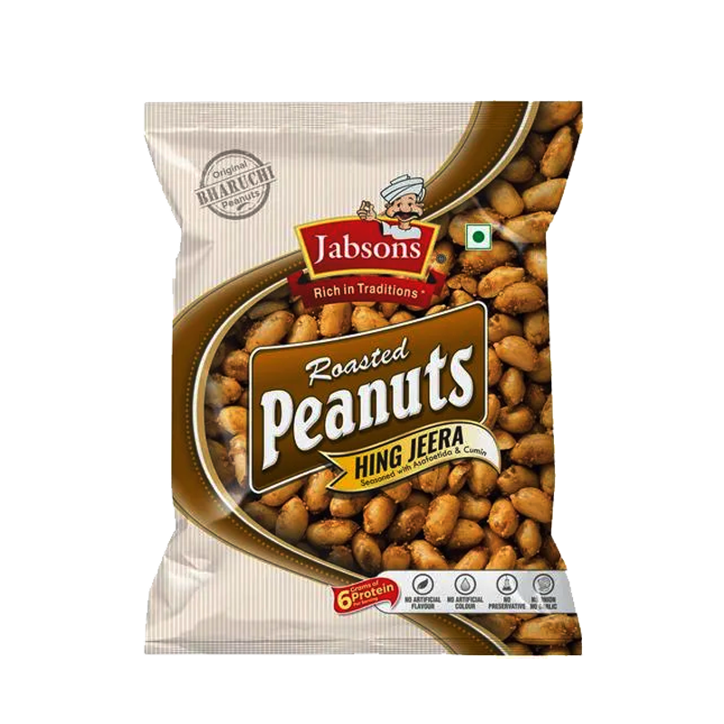 Picture of Jabsons Roasted Peanuts Hing Jeera - 25g
